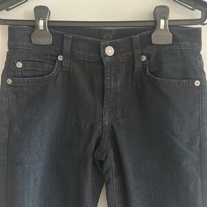 Dark Blue 7 For All Mankind Denim Shorts Women’s Sz 24 SUPER SOFT